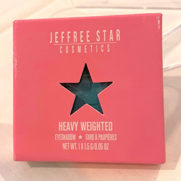 Jeffree Star Single Eyeshadow in Heavy Weighted (deep blue) NIB - Picture 2 of 4